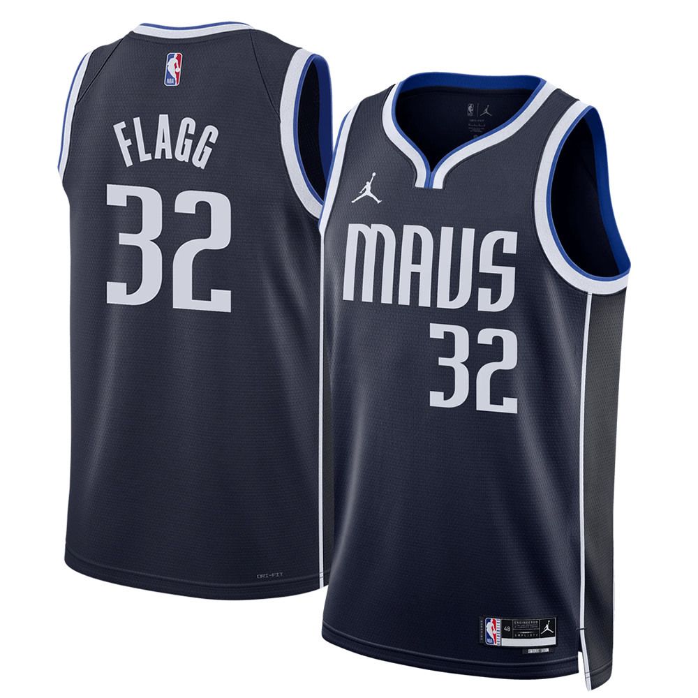 Cooper Flagg Dallas Mavericks Jordan Brand Swingman Jersey - Statement Edition - Navy-Pro Kit Vault | Brand New 26/27 Sports Jerseys